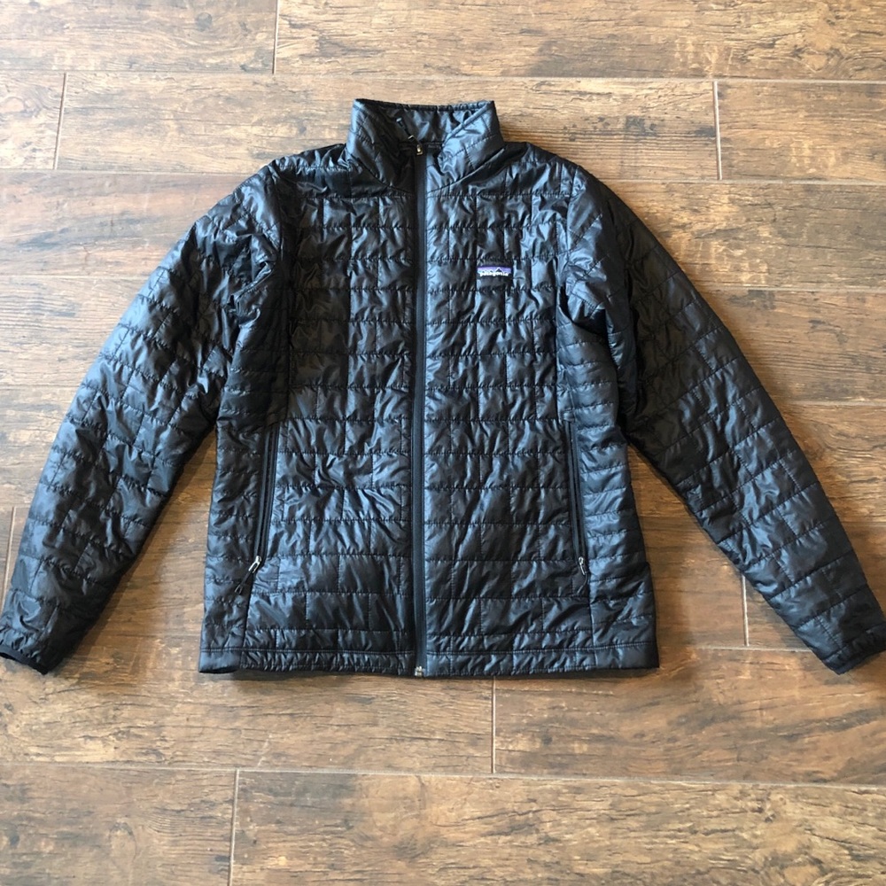 Patagonia Nano puff womens XL jacket - black